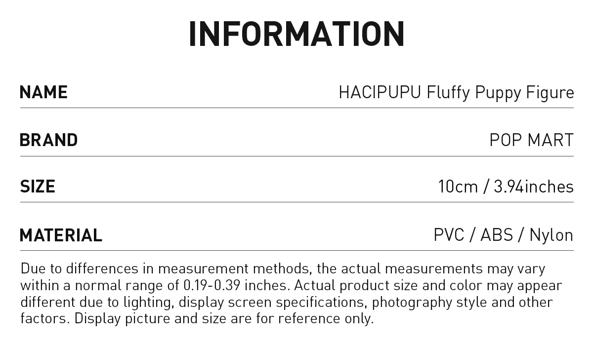 HACIPUPU Fluffy Puppy Figure 9 HACIPUPU Fluffy Puppy Figure - Image 9