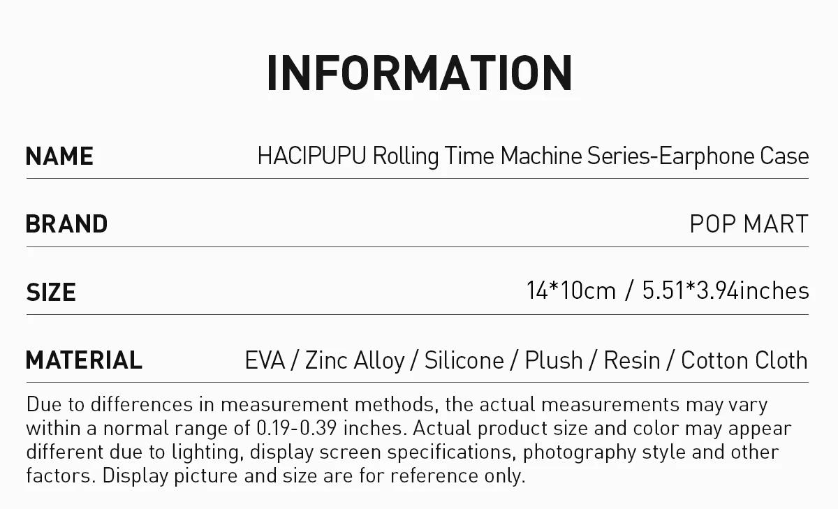 HACIPUPU Rolling Time Machine Series-Earphone Case 6 HACIPUPU Rolling Time Machine Series-Earphone Case - Image 6