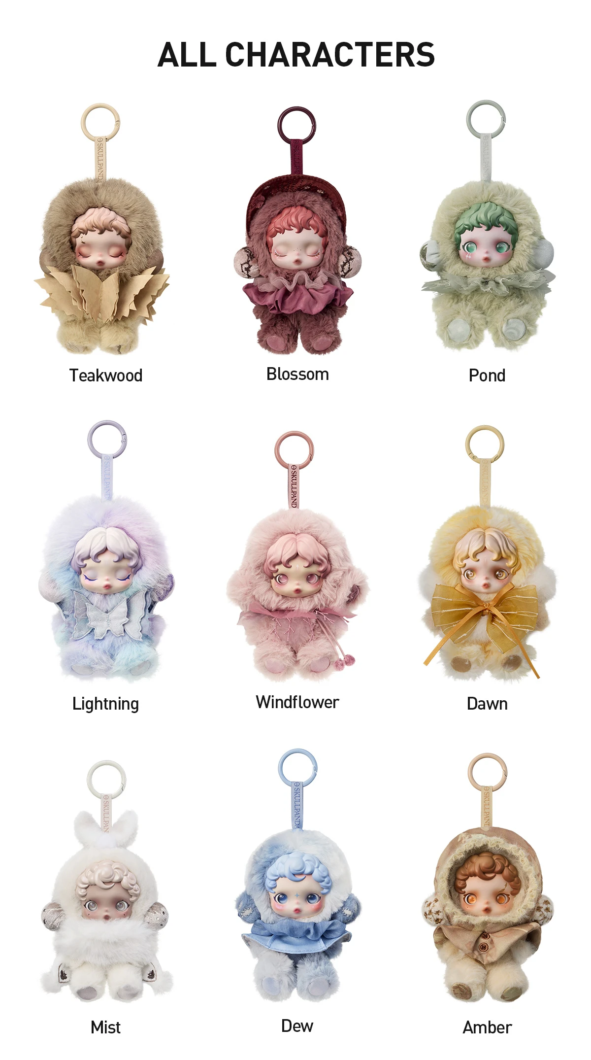 θSKULLPANDA L'impressionnisme Series Plush Doll 12 θSKULLPANDA L'impressionnisme Series Plush Doll - Image 12