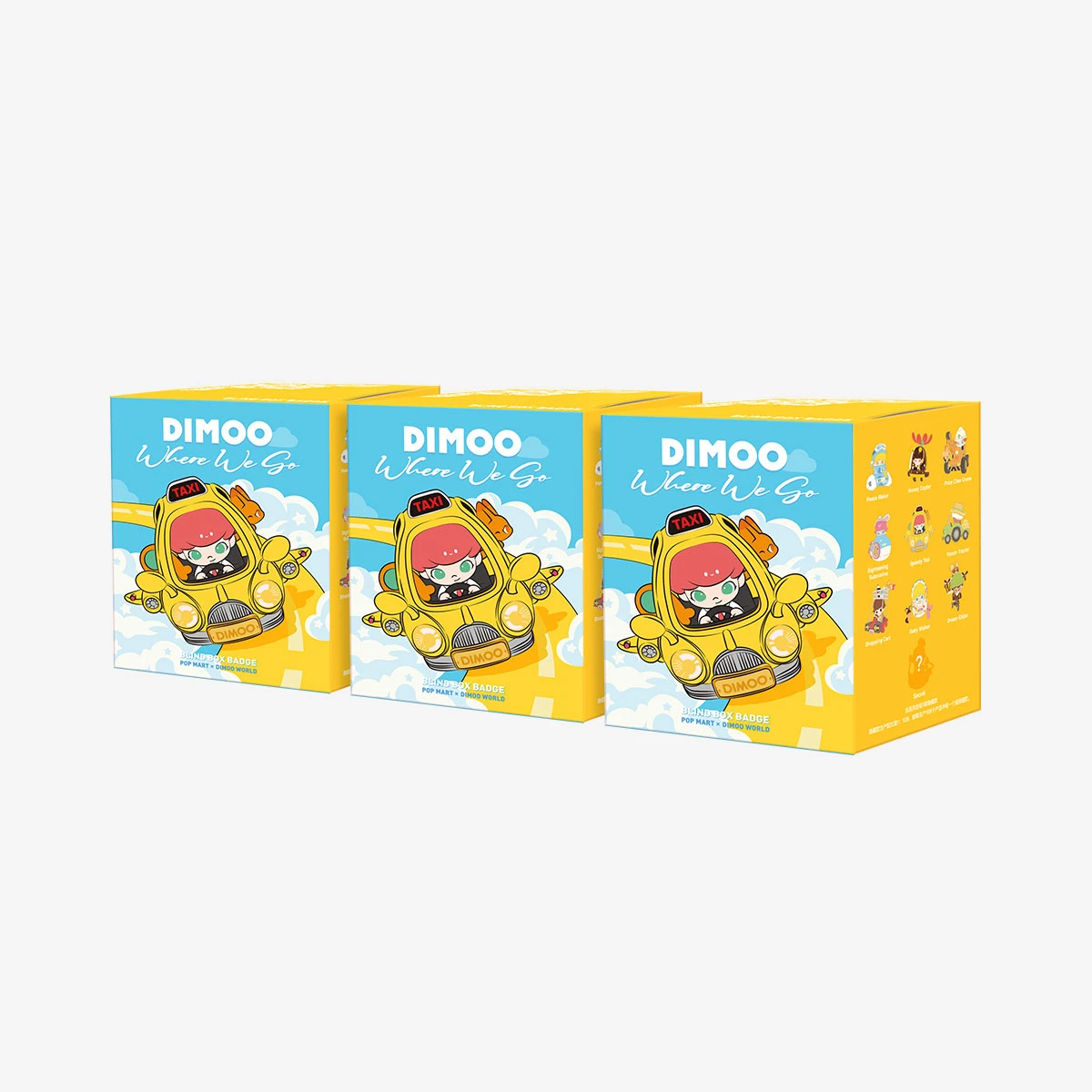 DIMOO Where We Go Badge (3PC & 9PC) 13 DIMOO Where We Go Badge (3PC & 9PC) - Image 13