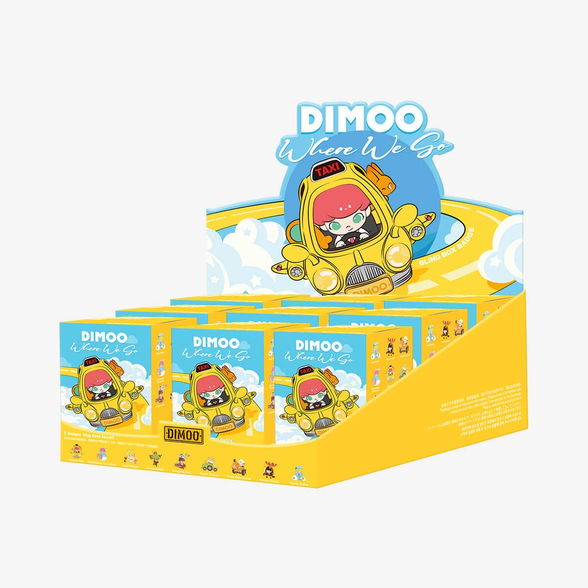 DIMOO Where We Go Badge (3PC & 9PC) 17 DIMOO Where We Go Badge (3PC & 9PC) - Image 17