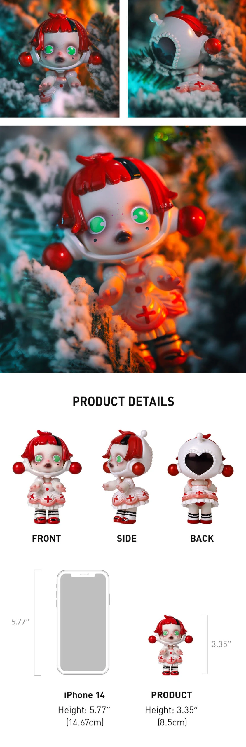 SKULLPANDA White Maid Figurine 6 SKULLPANDA White Maid Figurine - Image 6