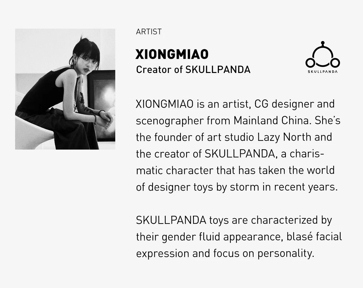 SKULLPANDA OOTD Glaring Figurine 9 SKULLPANDA OOTD Glaring Figurine - Image 9