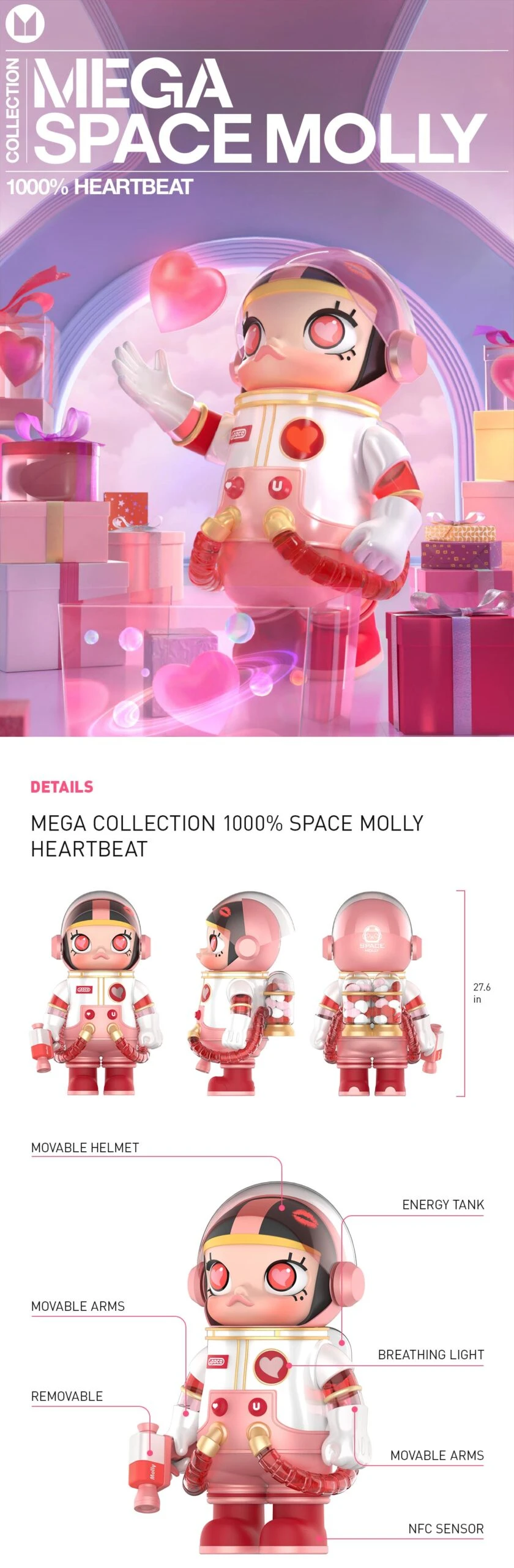 MEGA Collection 1000% SPACE MOLLY Heartbeat 7 MEGA Collection 1000% SPACE MOLLY Heartbeat - Image 7