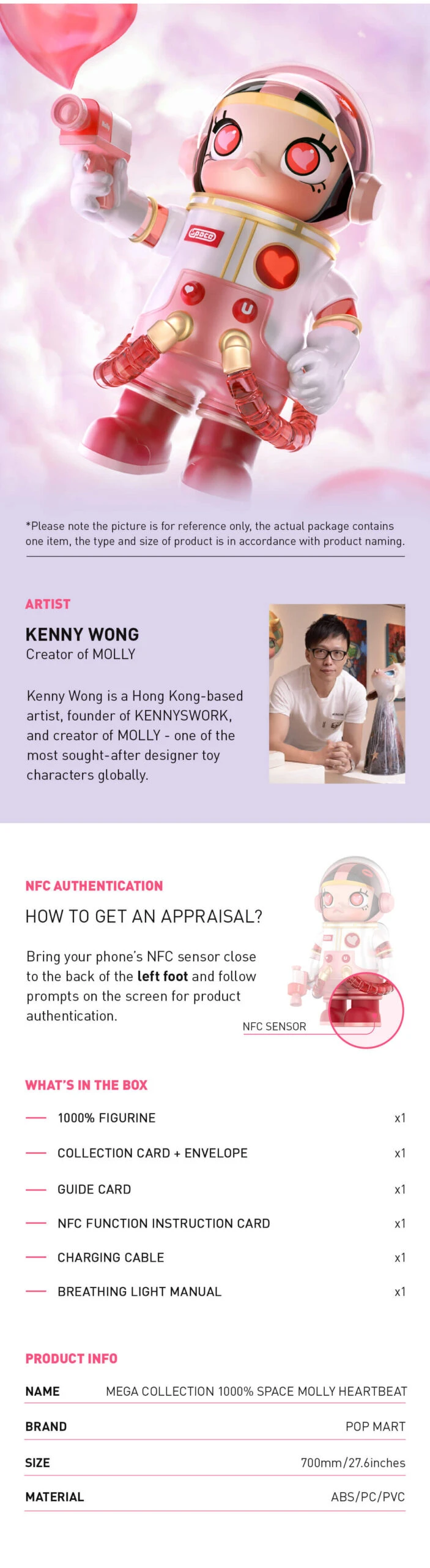 MEGA Collection 1000% SPACE MOLLY Heartbeat 9 MEGA Collection 1000% SPACE MOLLY Heartbeat - Image 9