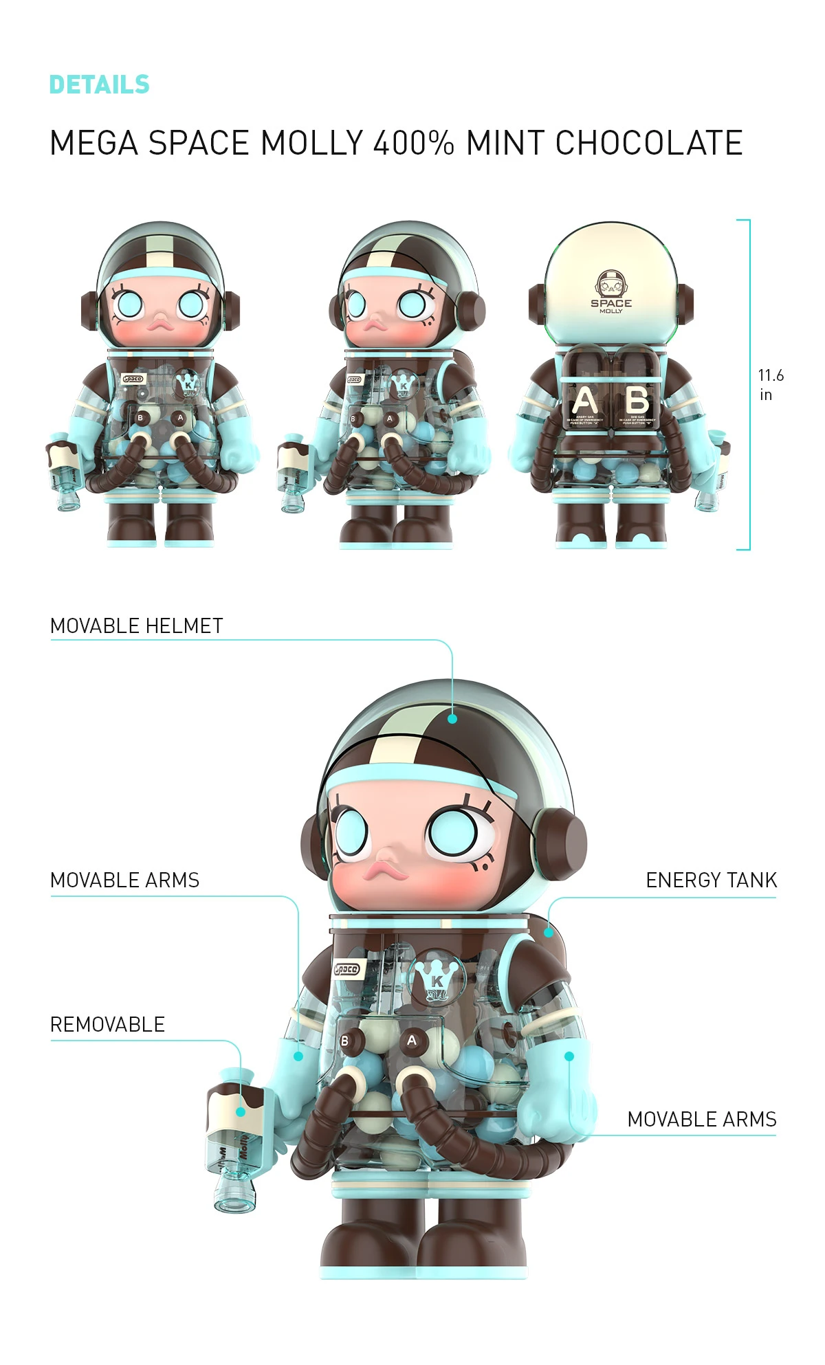 MEGA SPACE MOLLY 400% Mint Chocolate 6 MEGA SPACE MOLLY 400% Mint Chocolate - Image 6