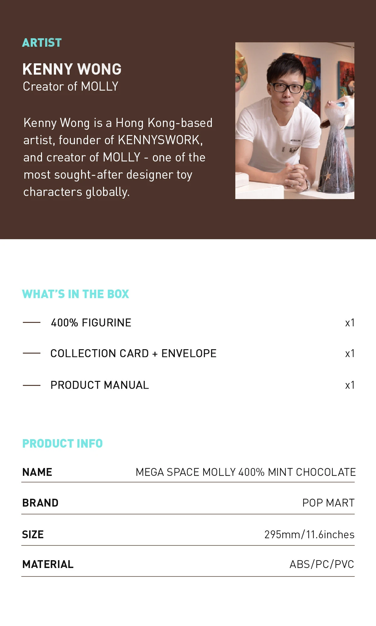 MEGA SPACE MOLLY 400% Mint Chocolate 9 MEGA SPACE MOLLY 400% Mint Chocolate - Image 9