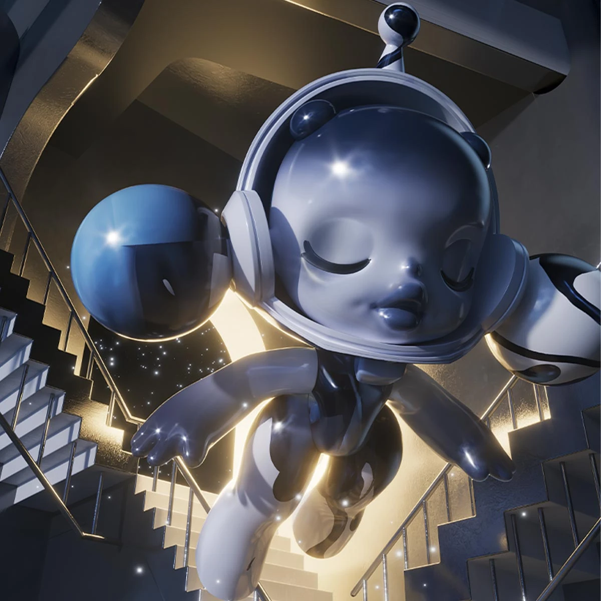 MEGA COLLECTION 1000% α SKULLPANDA Thaw 5 MEGA COLLECTION 1000% α SKULLPANDA Thaw - Image 5