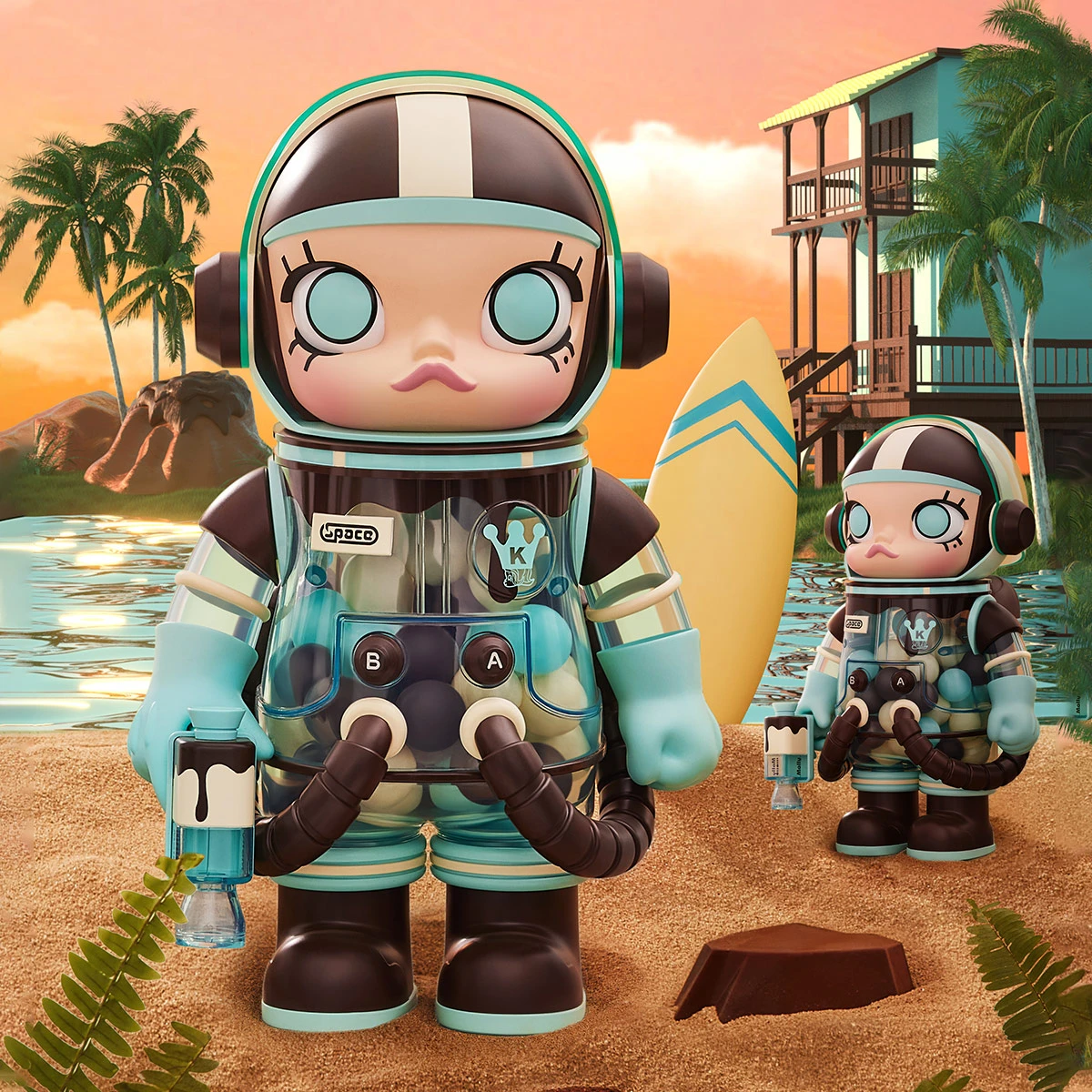 MEGA SPACE MOLLY 400% Mint Chocolate 4 MEGA SPACE MOLLY 400% Mint Chocolate - Image 4