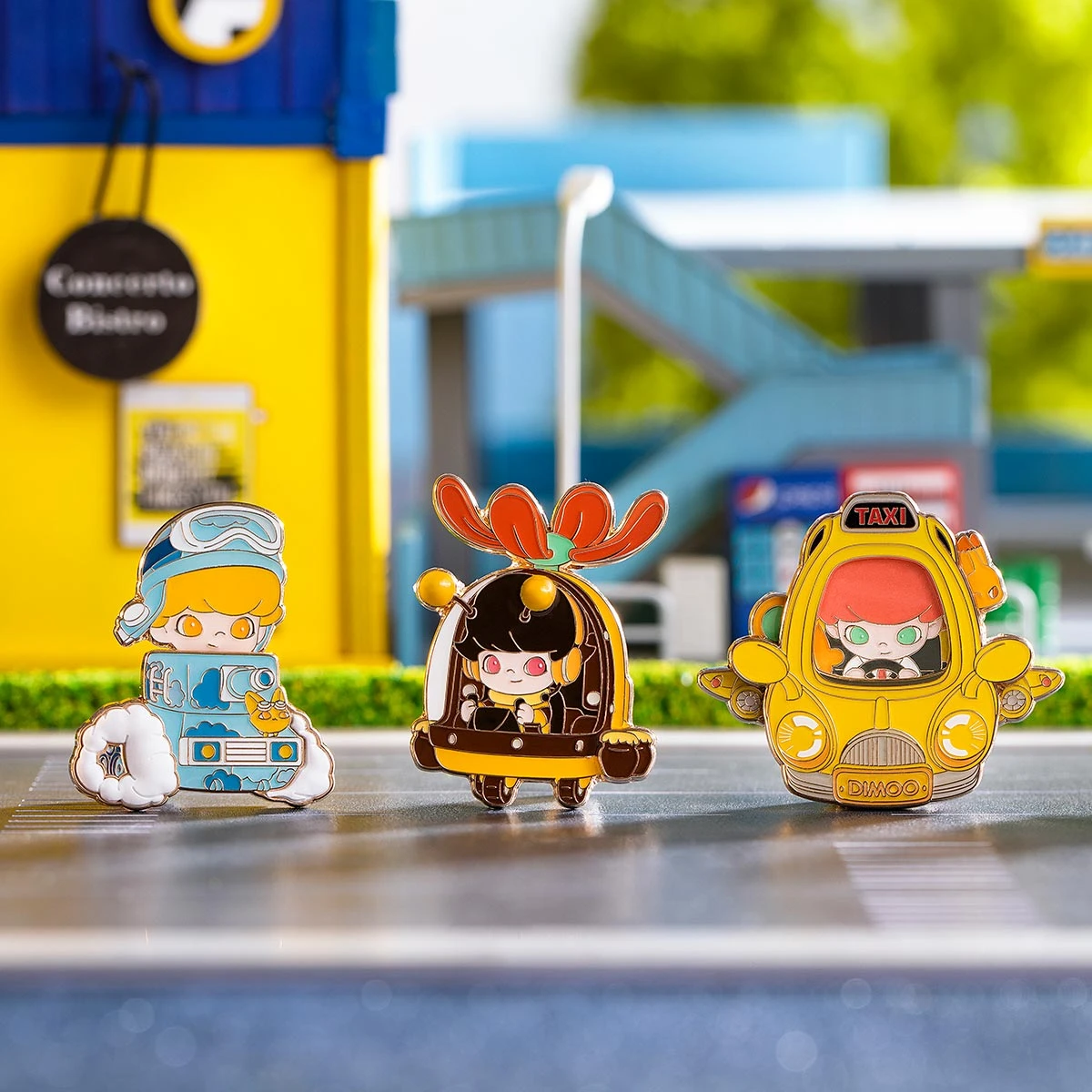 DIMOO Where We Go Badge (3PC & 9PC) 2 DIMOO Where We Go Badge (3PC & 9PC) - Image 2